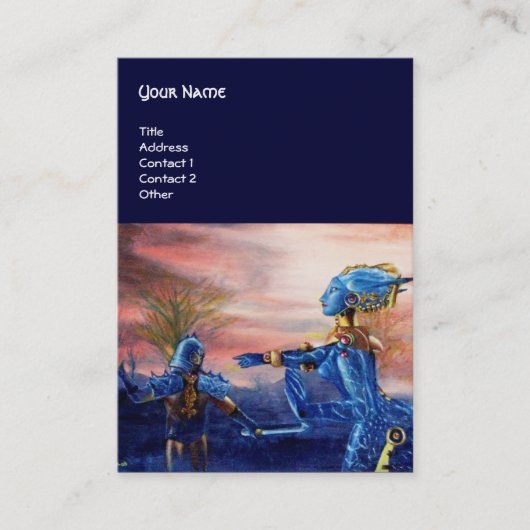 セントジョージアンドエイリアンドラゴン 名刺 (正面)