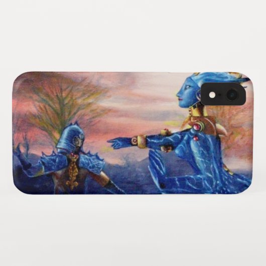 セントジョージアンドエイリアンドラゴン Case-Mate iPhoneケース (裏面(横))