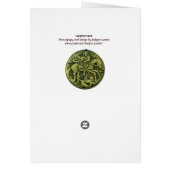 セントジョージアンドドラゴンメダリオン (裏面)