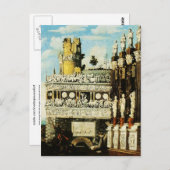 セントジョージキルドラゴンフランソワデノメファインアート ポストカード (正面/裏面)