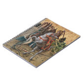 セントジョージスライングドラゴンカルロクリベリーペイント ノートブック (左側)