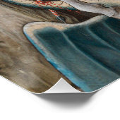 セントジョージスライングドラゴンカルロクリベリーペイント ポスター (コーナー)