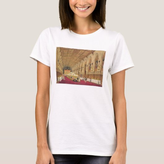 セントジョージズホール，ウィンザー城， 1838 (色が点灯 Tシャツ (正面)