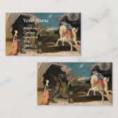 セントジョージドラゴンとプリンセス 名刺 (正面/裏面)