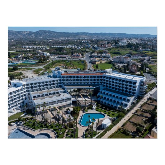 セントジョージホテルパホス，キプロス ポスター (正面)