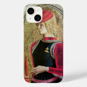 セントジョージポートレート、赤、黒、金ゴールド黄 Case-Mate iPhone 14ケース