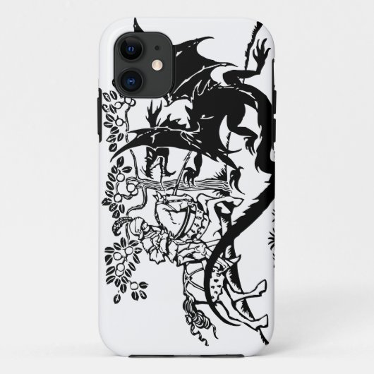 セントジョージ及びドラゴン Case-Mate iPhoneケース (裏面)