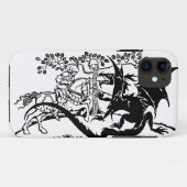 セントジョージ及びドラゴン Case-Mate iPhoneケース (裏面(横))
