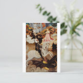 セントジョージ・キリング・ザ・ドラゴンby Bernat Martorel ポストカード (スタンド正面)