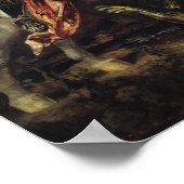 セントジョージ&ザドラゴングスタヴモローファインアート ポスター (角)