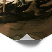 セントジョージ&ザドラゴンラファエルファインアート ポスター (角)