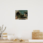 セントジョージ&ザドラゴンヴィンテージアートプリントポスター ポスター (キッチン)