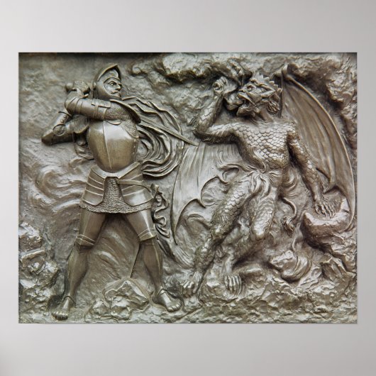 セントジョージ・ファイティング・ザ・ドラゴン ポスター (正面)