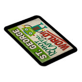 セントジョージ・ユタ・ロボット – おもしろいヴィンテージ マグネット (右側)