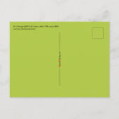 セントジョージ(SNV 13)はがき ポストカード (裏面)