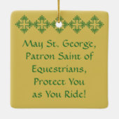 セントジョージ(SNV 13) セラミックオーナメント (裏面)
