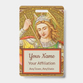 セントジョージ(SNV 13) バッジ (裏面)