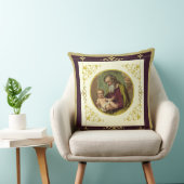 セントジョーゼフおよび子供のイエス・キリストのカトリック教徒 クッション (椅子)