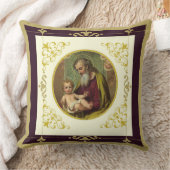 セントジョーゼフおよび子供のイエス・キリストのカトリック教徒 クッション (ブランケット)