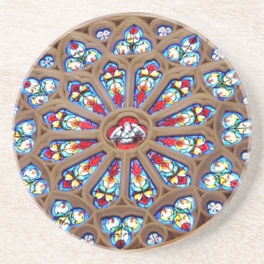 セントジョーゼフのカテドラル-ステンドグラス窓 コースター (正面)
