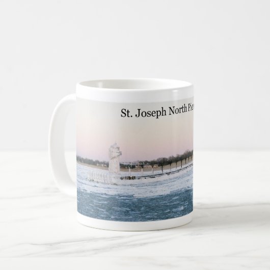 セントジョーゼフの北桟橋はマグをつけます コーヒーマグカップ (正面左)