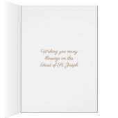 セントジョーゼフの宗教子供のイエス・キリストの花の宴会日 (内側 (右))