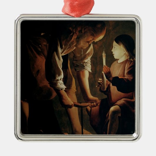 セントジョーゼフ、大工 メタルオーナメント (正面)