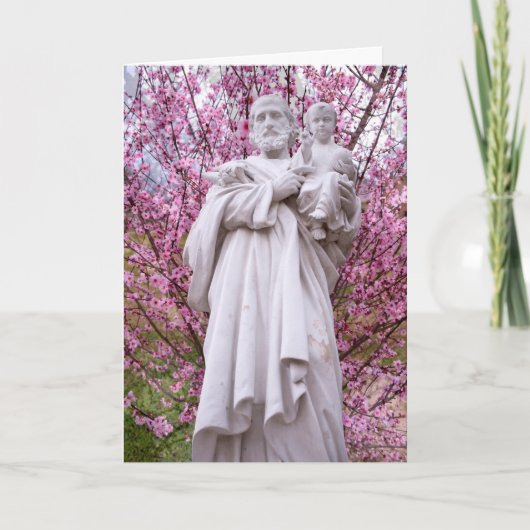 セントジョーゼフ(1900歳にわたる祈りの言葉)への祈りの言葉 カード (正面)