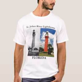 セントジョーンズ川の灯台、フロリダのワイシャツ Tシャツ