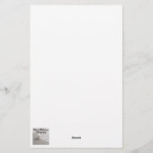 セントジレス大聖堂スコティッシュエンジェル文房具 便箋 (裏面)