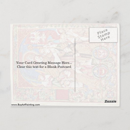 セントスタニスラウスとキングバイスタニスローサモストルゼルニク ポストカード (裏面)