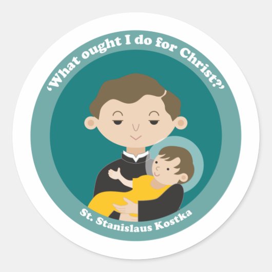 セントスタニスラウスコストカ ラウンドシール (正面)