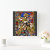 セントスタニスラウスビショップ&マルティール スクエア壁時計 (ホーム)