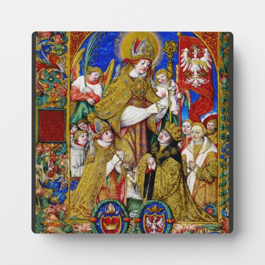 セントスタニスラウスビショップ&マルティール フォトプラーク (正面)