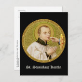 セントスタニスラウス（ＳＮＶ ２５） （丸い画像） 垂直 ポストカード (正面/裏面)