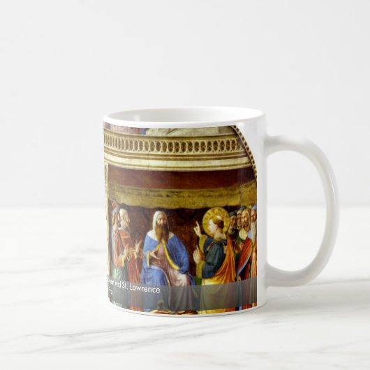 セントスチーブンの生命からの場面 コーヒーマグカップ (右)