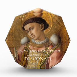 セントスチーブン聖職授与式のDIACONATEの執事 フォトブロック