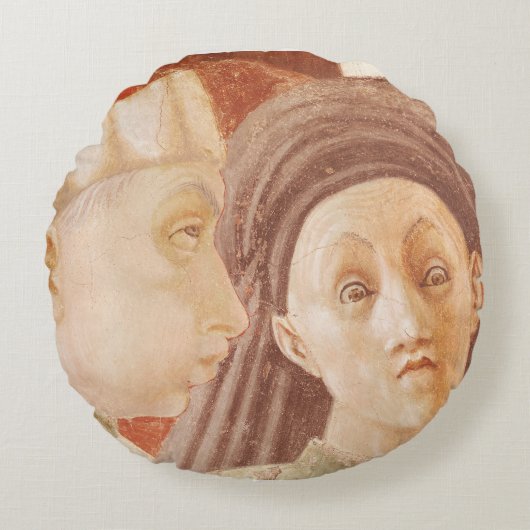 セントスチーブン1433-34年の論争 ラウンドクッション (正面)