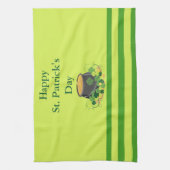 セントストライプ・パトリックの キッチンタオル (縦)