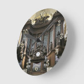 セントスルピスカヴィレ – コルオルガン ラウンド壁時計 (傾斜)