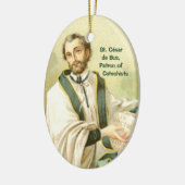 セントセサールデバス(SLE 001)セラミックオーナメント セラミックオーナメント (左)