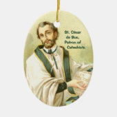 セントセサールデバス(SLE 001)セラミックオーナメント セラミックオーナメント (正面)