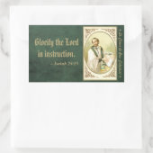 セントセサールドバス(SLE 001) 長方形シール (バッグ)