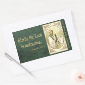 セントセサールドバス(SLE 001) 長方形シール (封筒)