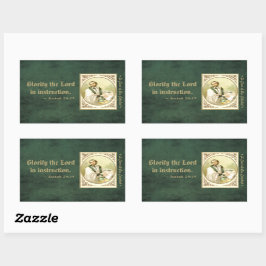 セントセサールドバス(SLE 001) 長方形シール