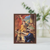 セントセシリア最高のバイプッシンニコラス ポストカード (スタンド正面)