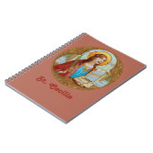 セントセシリア・オブ・ローマ(BK 003) ノートブック (左側)