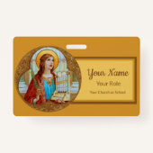 セントセシリア・オブ・ローマ(BK 003) バッジ (裏面)