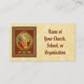 セントセシリア・オブ・ローマ(SNV 36、スタイル1) 名刺 (裏面)