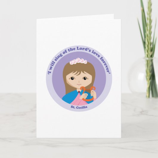 セントセシリア カード (正面)